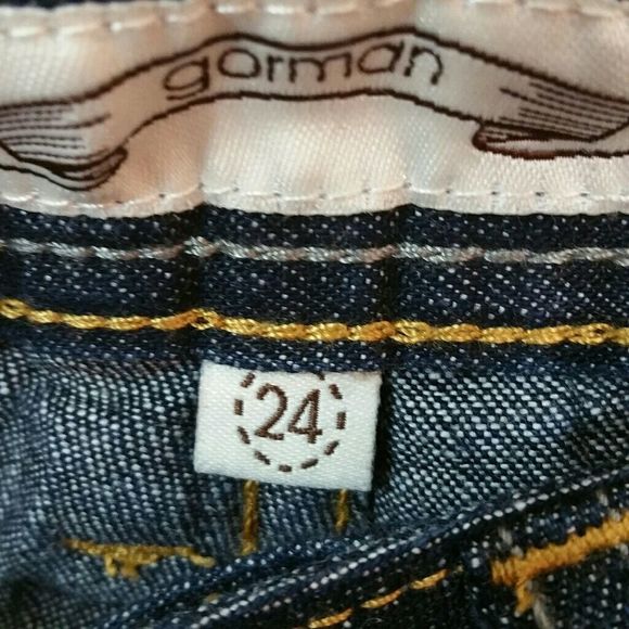 Gorman High Waist Flared Sailor Style Jeans Size 24 - Picture 8 of 8